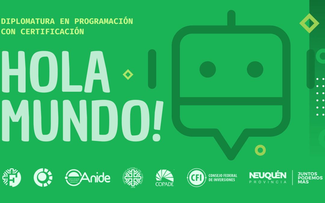 Se realizará hoy una charla virtual sobre la Diplomatura en Programación «Hola Mundo»