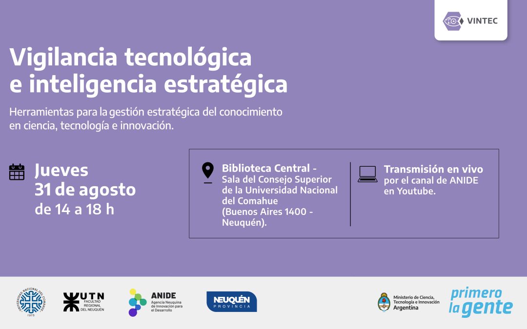 Charla sobre vigilancia tecnológica e inteligencia estratégica